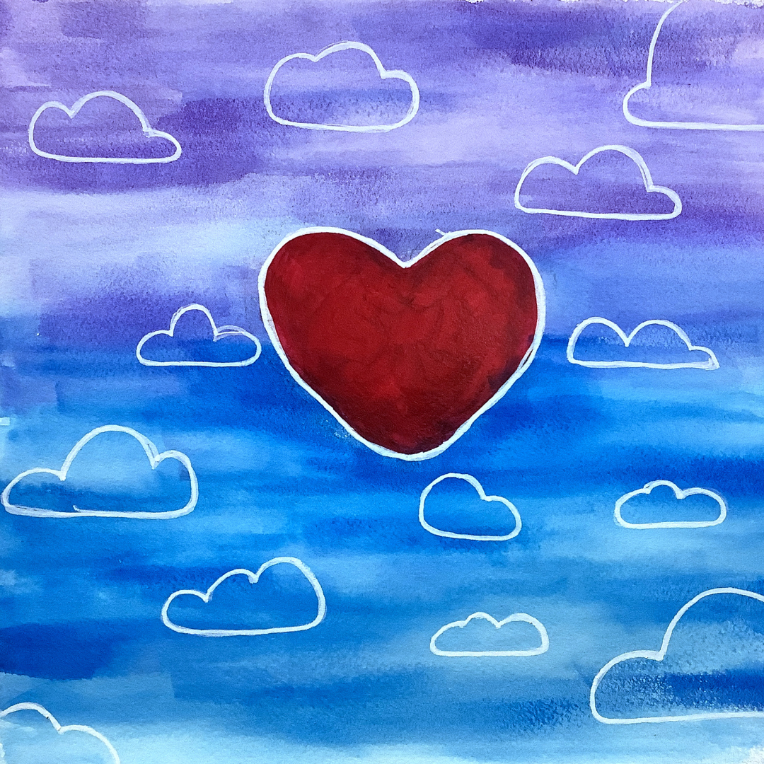 Twist Hearts "Symbols of Love" Single Vegan Leather Coaster