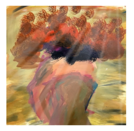 Twist Hearts "Symbols of Love" Single Glass Coaster