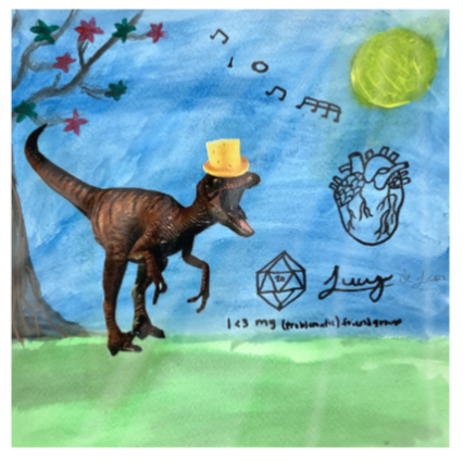 Twist Hearts ":)" Single Glass Coaster