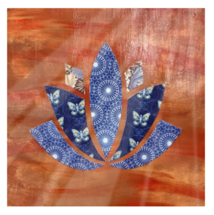 Twist Hearts "Growth and Gratitude" Single Glass Coaster