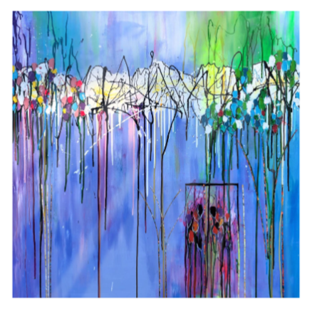 "Tulips" Single Glass Coaster