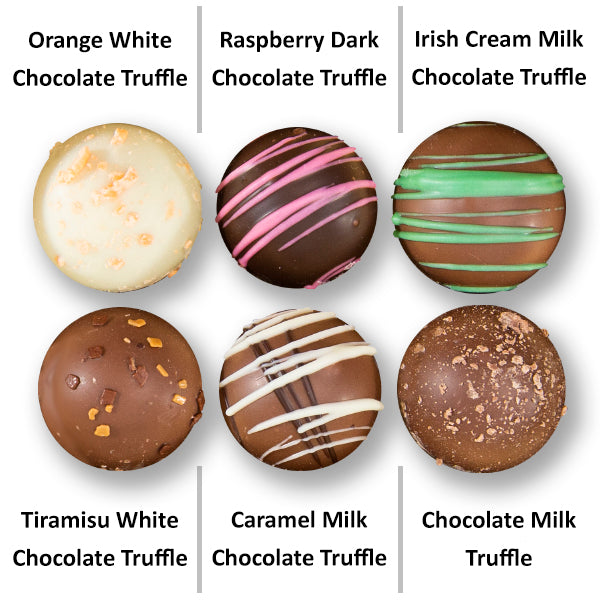 Handmade Chocolate Truffles with "Find Your Light" Box