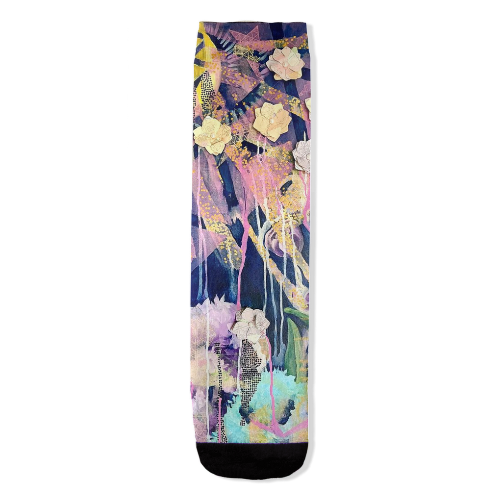 "My darling, you do not have to be whole in order to shine" All-Over Print Socks