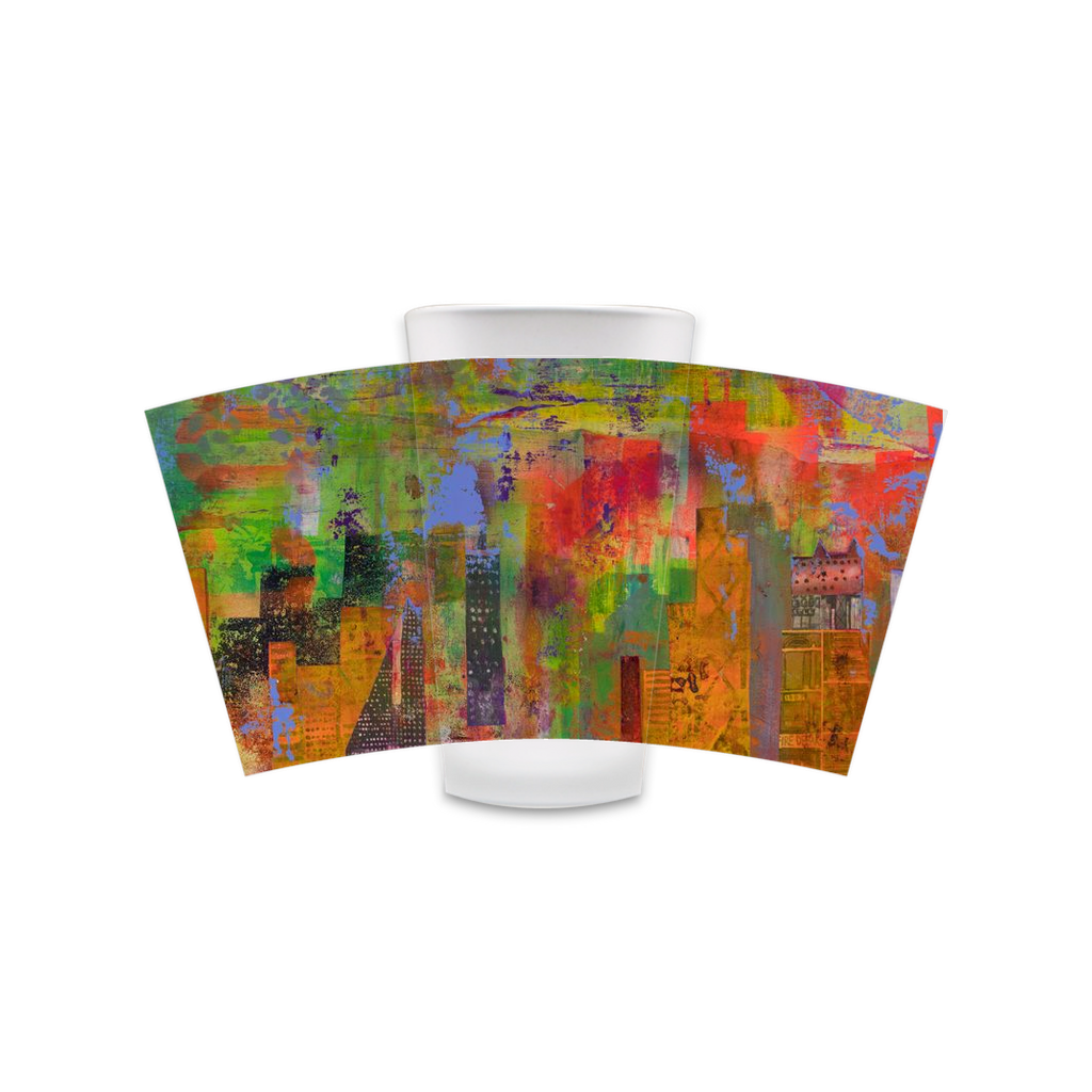 “Alt + Right arrow key” Frosted Pint Glasses