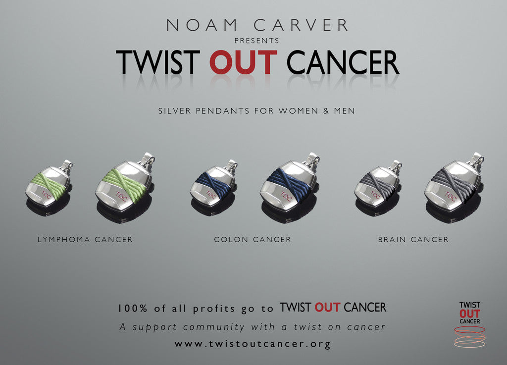 Twist Out Cancer Pendant