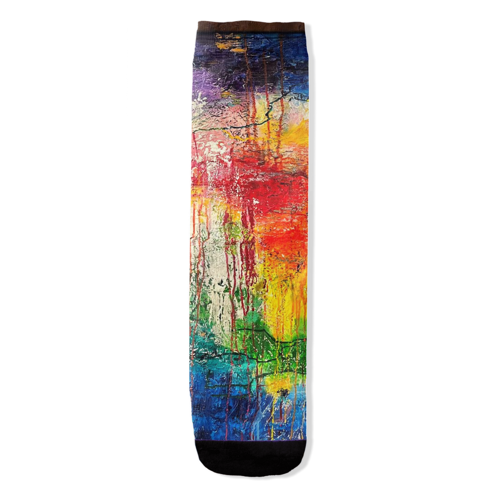 "Renewal" All-Over Print Socks