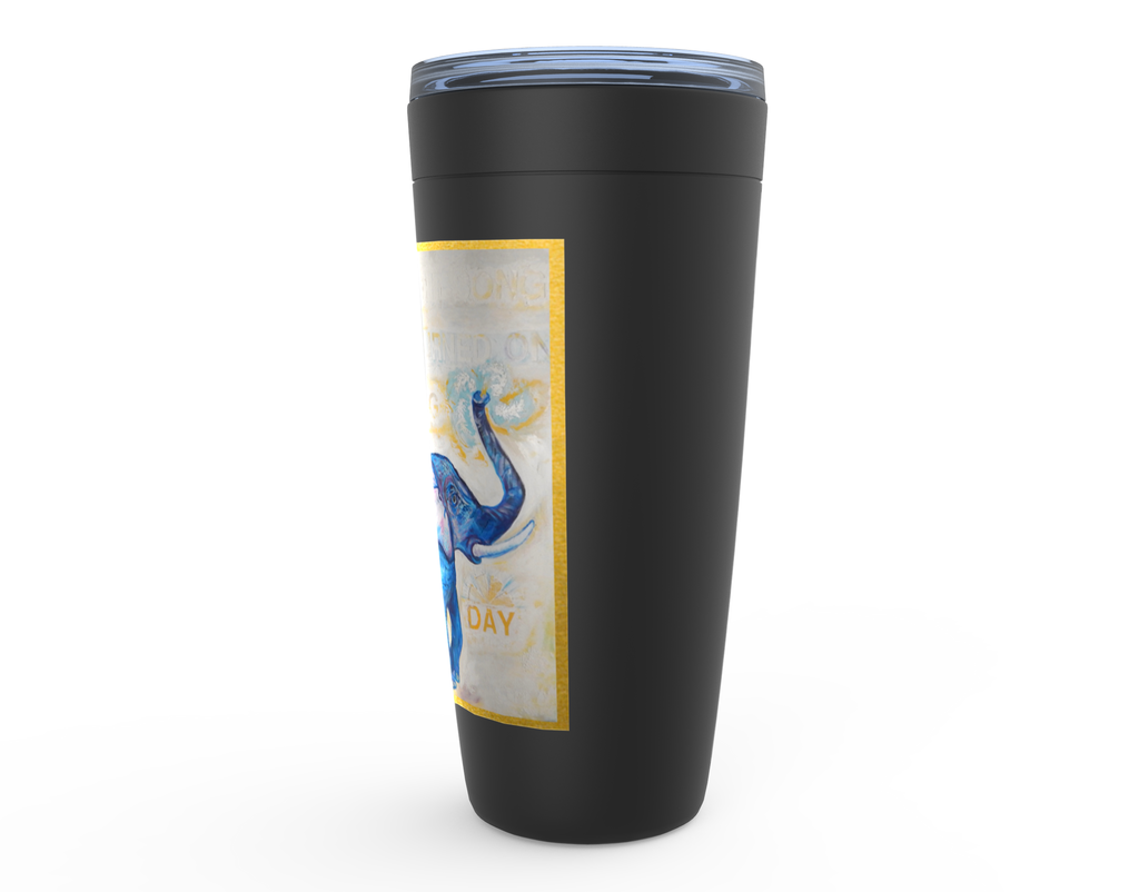 "My Power's Turned On" Viking Tumbler