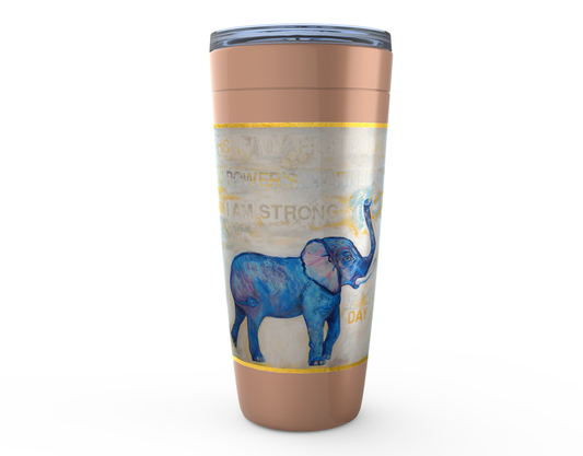 "My Power's Turned On" Viking Tumbler