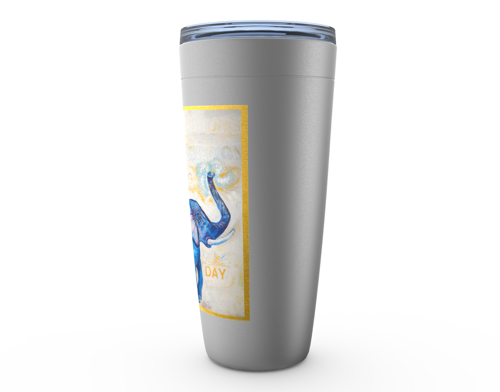 "My Power's Turned On" Viking Tumbler