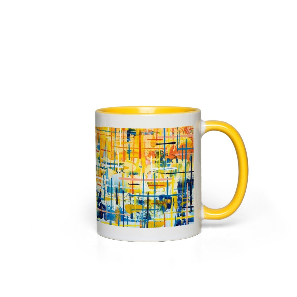 "The Gift That Breast Cancer Gave Me" Accent Mug