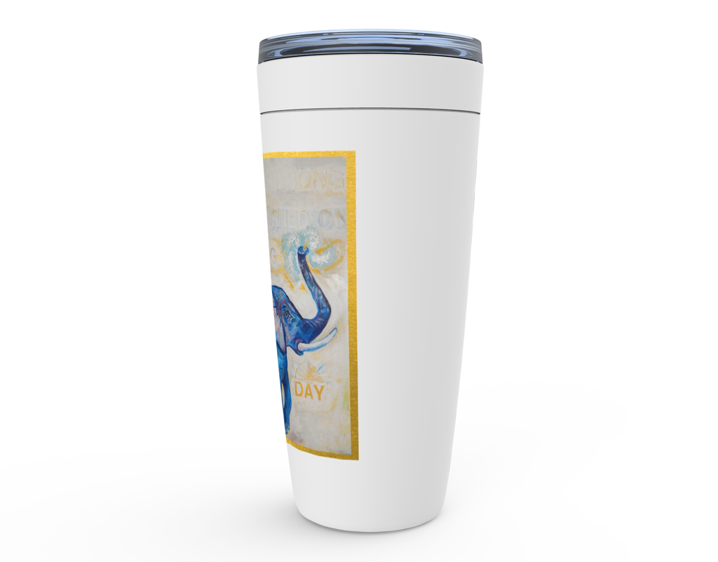 "My Power's Turned On" Viking Tumbler