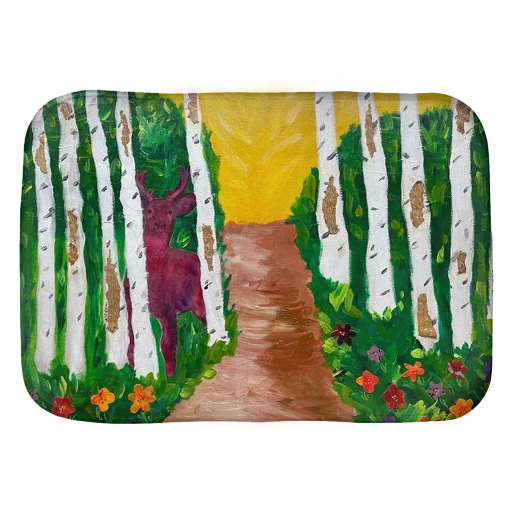 "A Sacred Path" Bath Mat