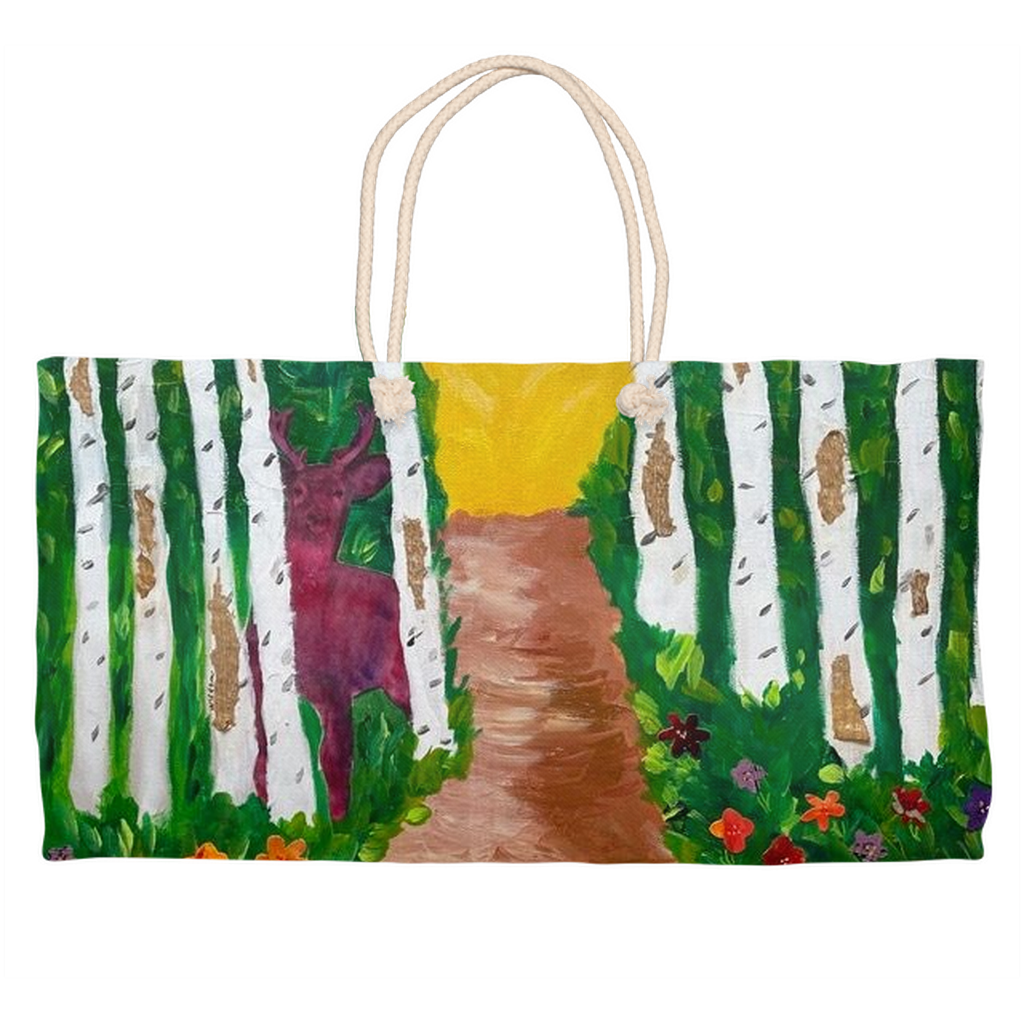 "A Sacred Path" Weekender Tote