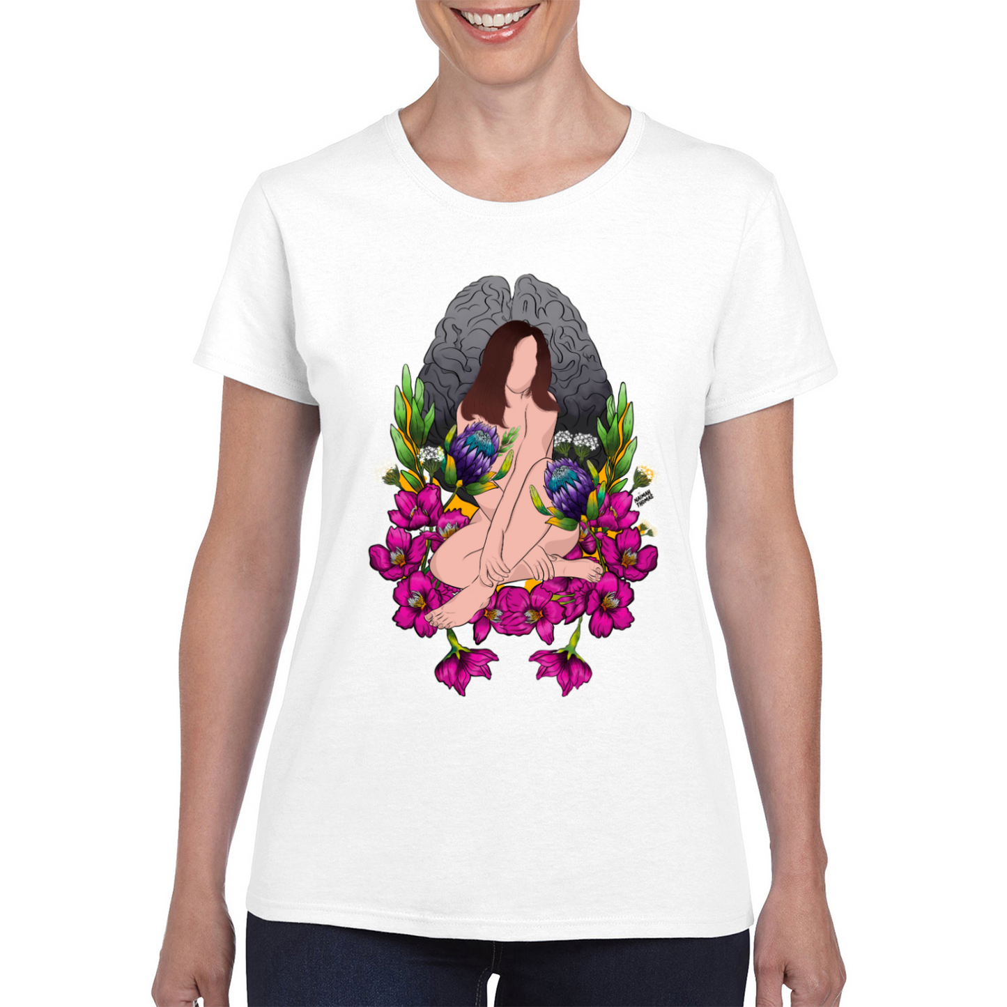 "Wandering amongst the cherry blossoms" Women's Tee