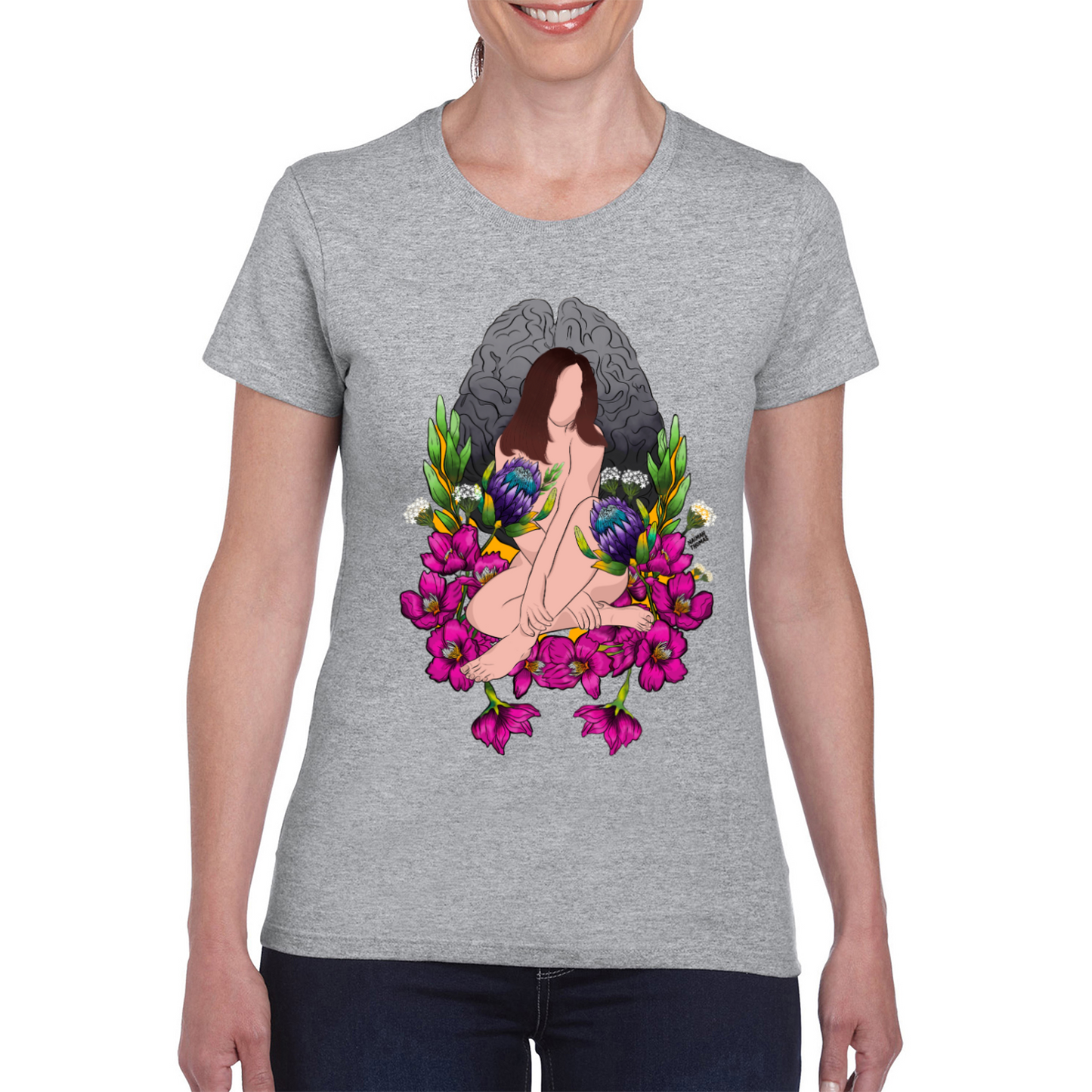 "Wandering amongst the cherry blossoms" Women's Tee