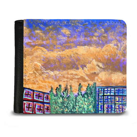"Beautiful Sky on a Terrible Day" Wallet