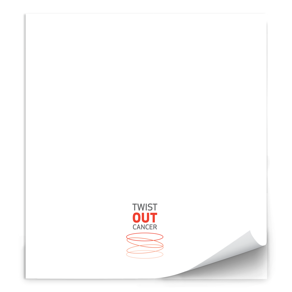 Twist Out Cancer Notepad