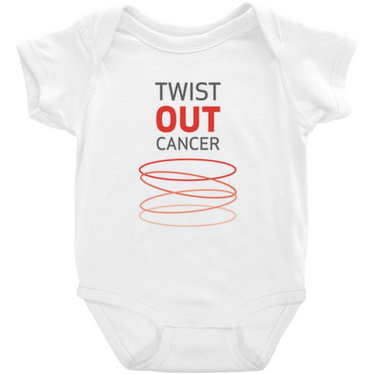 Twist Out Cancer Onesies