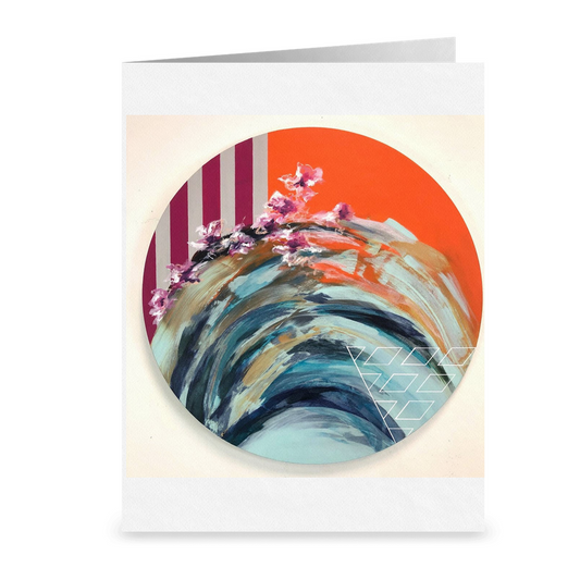 "Vitality, Reborn" Greeting Card 10 Pack - Blank Inside