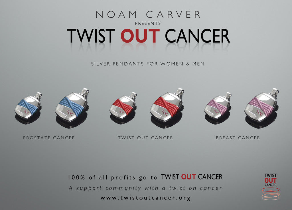 Twist Out Cancer Pendant