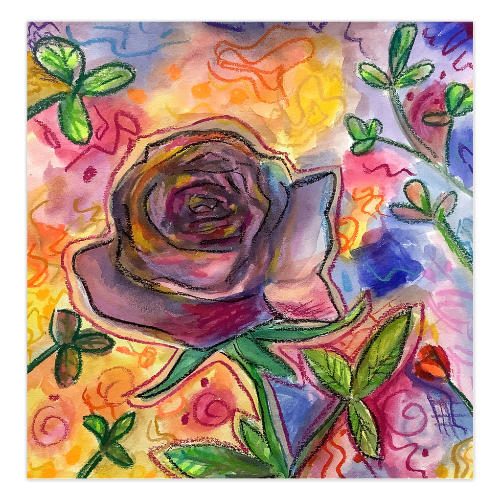 Twist Hearts “Vibrant Rose” Folded Cards