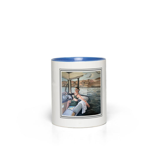 "Somewhere in Between" Accent Mug